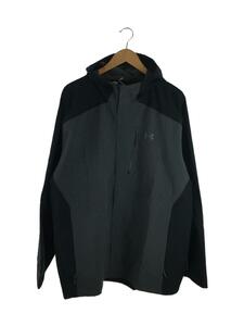 UNDER ARMOUR◆マウンテンパーカ/3XL/ポリエステル/GRY/1306192/18FW