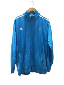 adidas◆ジャージ/-/ポリエステル/BLU/総柄/V10286/AV1001