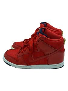 NIKE◆DUNK HIGH/ダンクハイ/レッド/317982-609/25.5cm/RED