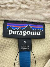 patagonia◆フリースジャケット/S/ポリエステル/CRM/クラシック レトロX_画像3