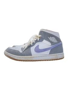 NIKE◆AIR JORDAN 1 MID_エア ジョーダン 1 ミッド/26.5cm/GRY