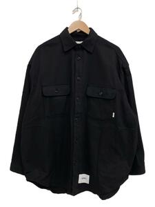 WTAPS◆ジャケット/2/コットン/BLK/222WVDT-SHM05