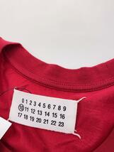 Maison Martin Margiela◆Tシャツ/46/コットン/RED/S30GC0504_画像3