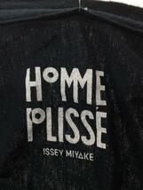 HOMME PLISSE ISSEY MIYAKE◆Tシャツ/2/コットン/ブラック/HP23JK202_画像3