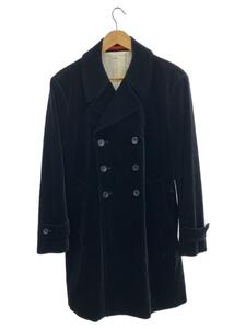 Paul Smith◆ベロア ロングコート M/コットン/BLK