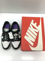 NIKE◆DUNK LOW RETRO SE_ダンク ロー レトロ SE/28.5cm/WHT/レザー_画像9