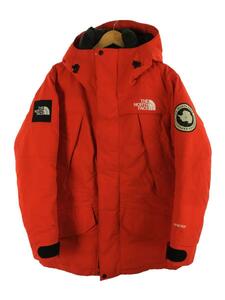 THE NORTH FACE◆ANTARCTICA PARKA_アンタークティカパーカ/M/ポリエステル/レッド/ファー欠品