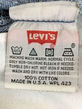 Levi’s◆80s～90s/501/USA製/ボタン裏653/パンツ/デニム/ダメージ有/カットオフ_画像6