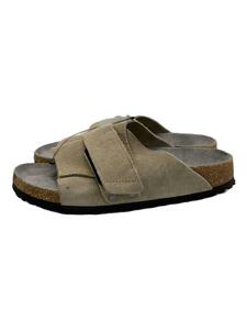 BIRKENSTOCK◆Kyoto VL/サンダル/24cm/BEG/スウェード/1015573