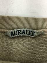 AURALEE◆SUPER MILLED SWEAT/スウェット/5/コットン/BEG/A20AP025M_画像3