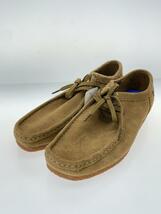 Clarks◆デッキシューズ/UK8.5/BEG/スウェード/61361589_画像2