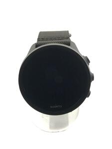 SUUNTO◆スマートウォッチ/デジタル/ナイロン/BLK/SS050892000