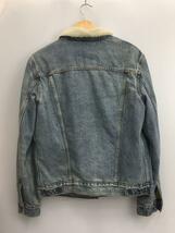 Levi’s◆Gジャン/M/コットン/IDG/無地/PC9-16365-0044/SHERPA TRUCKER JKT_画像2