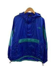 THE NORTH FACE◆BRIGHT SIDE ANORAK_ブライトサイドアノラック/XL/ナイロン/BLU/無地