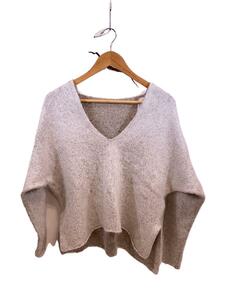 mame kurogouchi◆Brused Alpaca Knitted Top/トップス/1/アルパカ/MM23PF-KN715