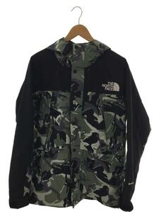 THE NORTH FACE◆NOVELTY MOUNTAIN LIGHT JACKET_ノベルティマウンテンライトジャケット/L/ナイロン/カモ