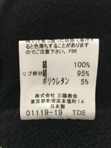 BURBERRY BLUE LABEL◆ワンポイントロゴ/ジップパーカー/38/コットン/BLK/無地/FA572-215-09_画像4