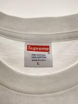 Supreme◆長袖Tシャツ/L/コットン/WHT_画像3