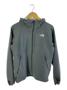 THE NORTH FACE◆APEX SOFTSHELL PARKA_エイペックス ソフトシェル パーカー/M/ポリエステル/GRY