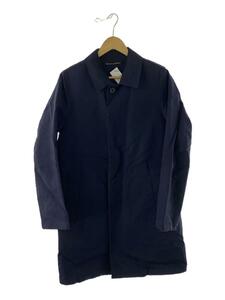 Traditional Weatherwear◆ステンカラーコート/38/コットン/NVY/142P-7801D/使用感有/破れ