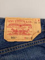 Levi’s◆ボタン裏359/フィリピン製/ストレートパンツ/32/コットン/IDG/03501-01_画像4