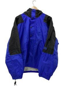 THE NORTH FACE◆ナイロンジャケット/プルオーバー/ナイロン/ブルー/青/GORE-TEX/USA製/防水/ゴアテックス