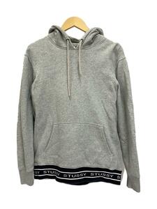 STUSSY◆パーカー/S/コットン/GRY/CA28629