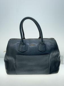 FURLA◆ボストンバッグ/-/BLK/無地/277360/ボストンショルダーバッグ