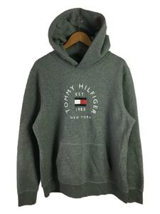 TOMMY HILFIGER◆パーカー/XL/ポリエステル/GRY/rn77806ca50900