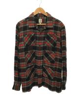 South2 West8(S2W8)◆22SS/6pocket shirt twill plaid/ネルシャツ/S/コットン/RED/チェック/LQ747_画像1