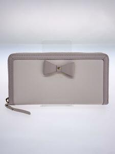 kate spade new york◆長財布/-/BEG/レディース