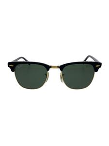 Ray-Ban◆サングラス/CLUBMASTER/-/プラスチック/BLK/BLK/メンズ/RB3016