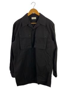 LEMAIRE◆22SS/MILITARY SHIRT/48/コットン/BLK/M 221 SH190 LF699