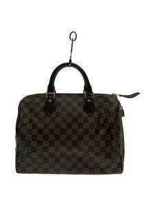 LOUIS VUITTON◆1)スピーディ30_ダミエ・エベヌ_BRW/PVC/BRW