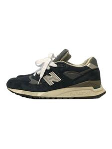 NEW BALANCE◆24SS/Made in USA 998 NV/ローカットスニーカー/27.5cm/NVY/U998NV