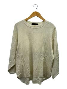 FLORENT◆Slub pullover/スラブプルオーバー/カットソー/アイボリー/2102F06007/ロンT