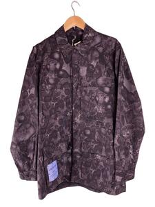 McQ Alexander McQueen◆ナイロンジャケット/M/ポリエステル/グレー/総柄/GYO OVERSHIRT