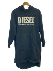 DIESEL◆長袖ワンピース/XXS/コットン/BLK/00SYWA0IAJH