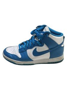 NIKE◆DUNK HI RETRO_ダンク ハイ/27cm/BLU/レザー