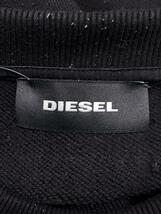 DIESEL◆スウェット/XS/コットン/BLK_画像3