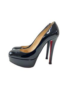 Christian Louboutin◆パンプス/36.5/BLK/エナメル/3140468