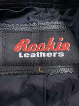 ROOKIE LEATHER/ストレートパンツ/L/レザー/BLK/無地_画像4