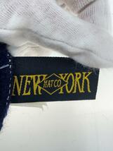 NEWYORK HAT&CAP CO.◆ニットキャップ/FREE/ウール/NVY/メンズ_画像4