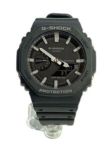 CASIO◆クォーツ腕時計・G-SHOCK/デジアナ/BLK/BLK