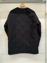 Traditional Weatherwear◆キルティングジャケット/34/ポリエステル/BLK/無地/L222APQCO0284EG_画像2