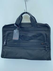 TUMI◆ALPHA Slim Deluxe Portfolio/ブラック/ブリーフケース/ナイロン/BLK/26101DH