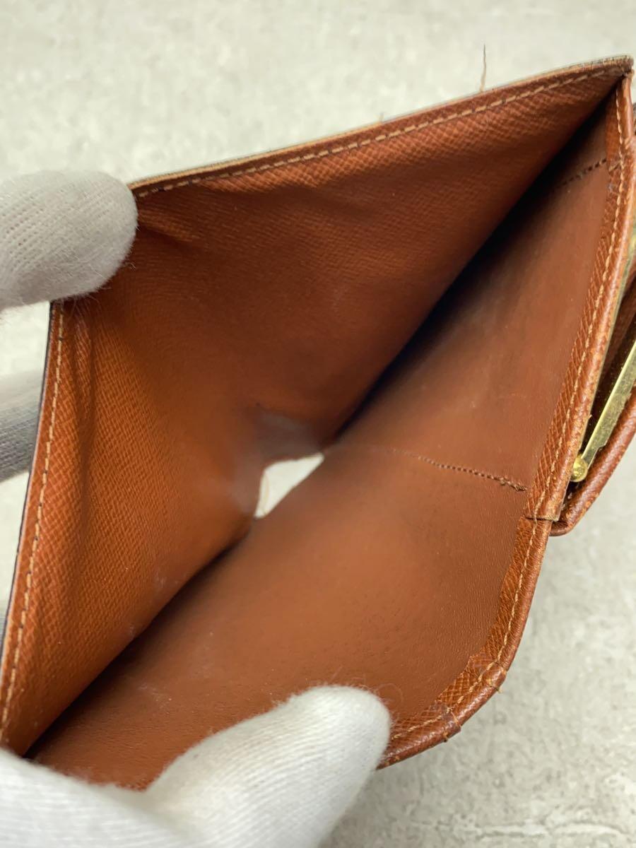 LOUIS VUITTON◆ポルト・モネ・ビエ・ヴィエノワ_モノグラム・キャンバス_BRW/PVC/BRW/レディース LOUIS VUITTON◆ポルト・モネ・ビエ・ヴィエノワ_モノグラム・キャンバス_BRW/PVC/BRW/レディース