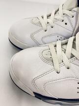 NIKE◆AIR JORDAN 6 RETRO_エア ジョーダン 6 レトロ/27cm/WHT_画像7