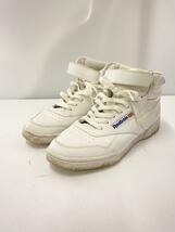 Reebok◆ハイカットスニーカー/26cm/WHT/ベルクロ/レザー/3477/_画像2