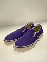 VANS◆スリッポン/ローカットスニーカー/23.5cm/PUP/キャンバス_画像2